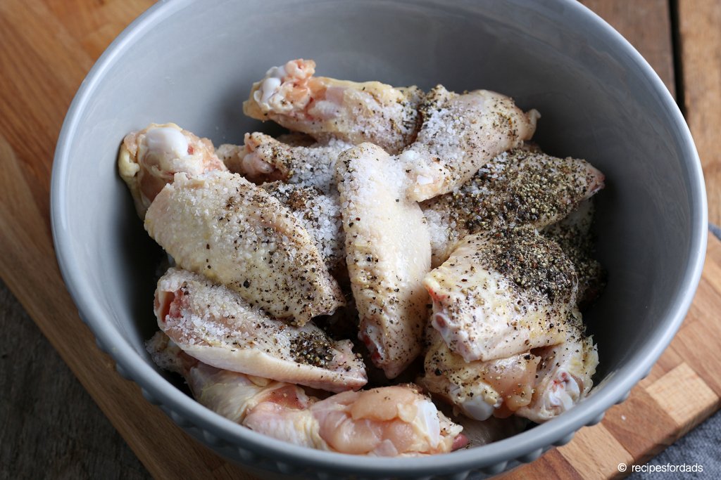 Ailes de poulet assaisonnées