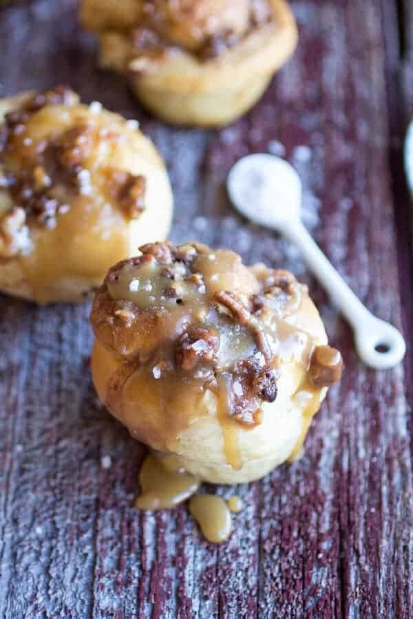 Des pains perdus immenses à la confiture de caramel et sel de vanille