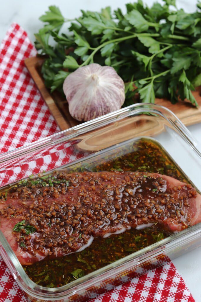 Image de marinade de steak
